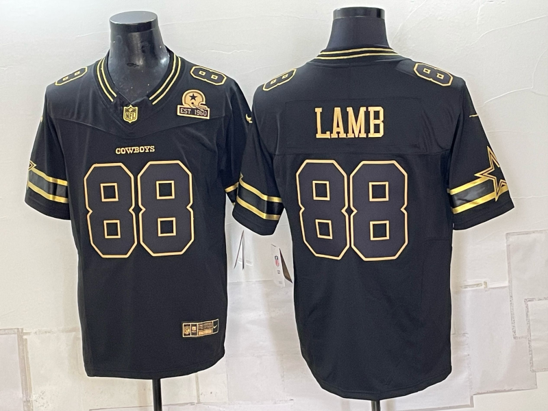 Men 2026 Dallas Cowboys #88 Lamb black Nike NFL Jersey 100501->dallas cowboys->NFL Jersey